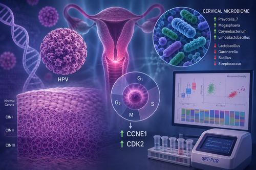 بررسی ارتباط عفونت HPV با تغییرات سلولی و میکروبیوم دهانه رحم